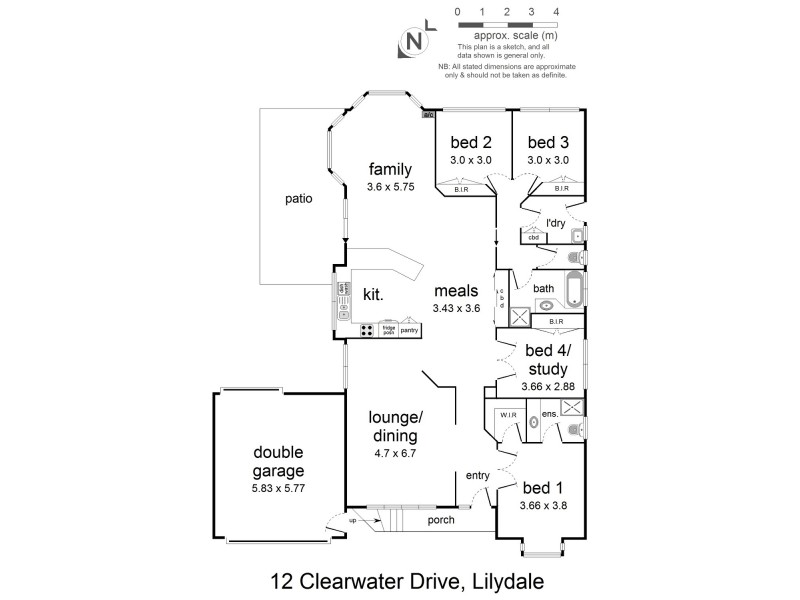 12 Clearwater Drive, Lilydale VIC 3140 Floorplan