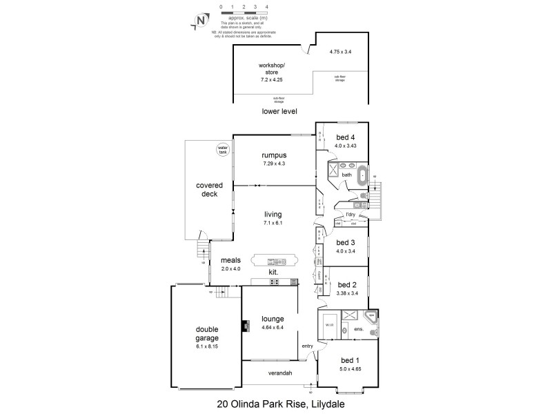 20 Olinda Park Rise, Lilydale VIC 3140 Floorplan