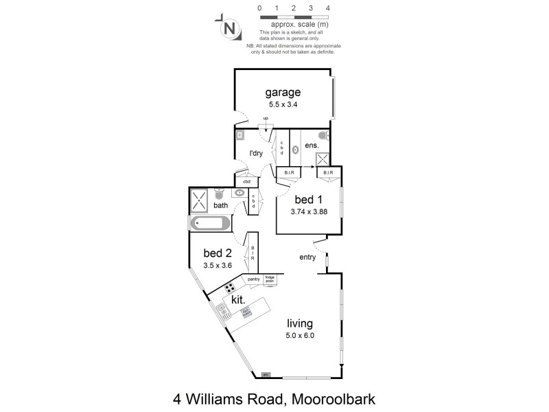 4 Williams Road, Mooroolbark VIC 3138 Floorplan