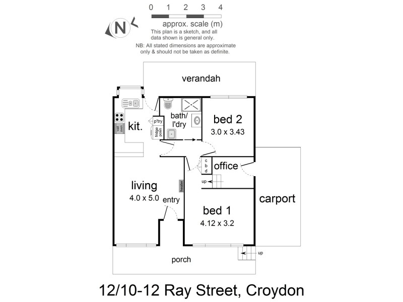 12/10-12 Ray Street, Croydon VIC 3136 Floorplan