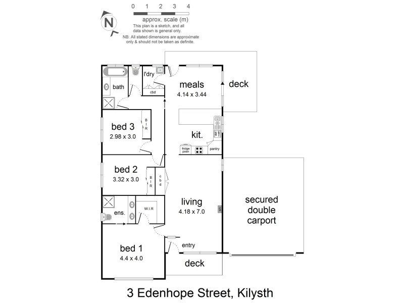 3 Edenhope Street, Kilsyth VIC 3137 Floorplan