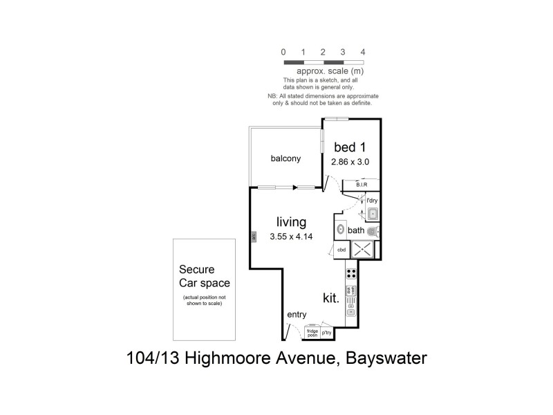 104/13 Highmoor Avenue, Bayswater VIC 3153 Floorplan