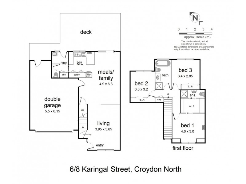 6/8 Karingal Street, Croydon North VIC 3136 Floorplan