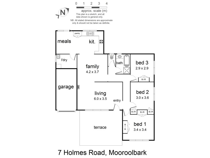 7 Holmes Road, Mooroolbark VIC 3138 Floorplan