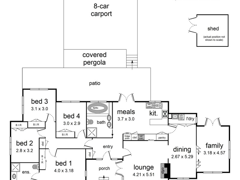2 Rangeview Court, Croydon VIC 3136 Floorplan