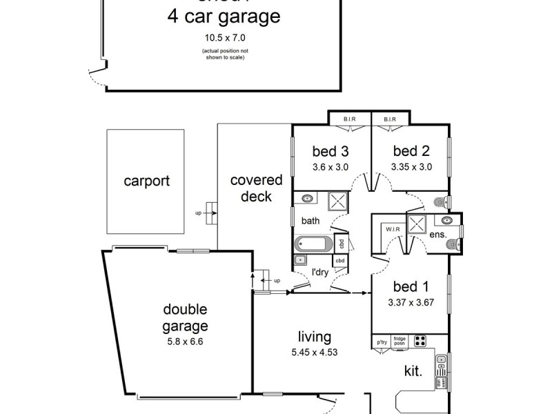 22 Cheriton Drive, Mooroolbark VIC 3138 Floorplan