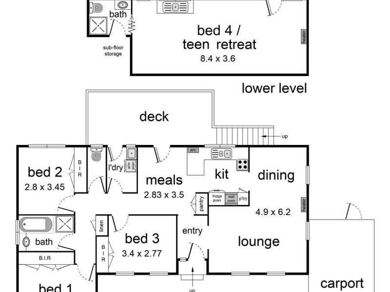 11 Bimbadeen Drive, Mooroolbark VIC 3138 Floorplan