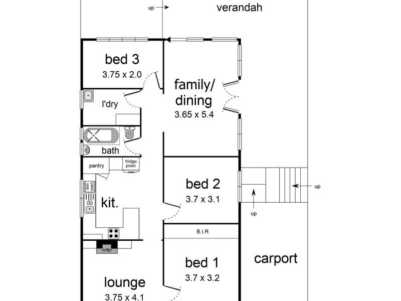2 Timms Court, Kilsyth VIC 3137 Floorplan