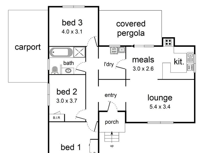 6 Eothen Lane, Kilsyth VIC 3137 Floorplan
