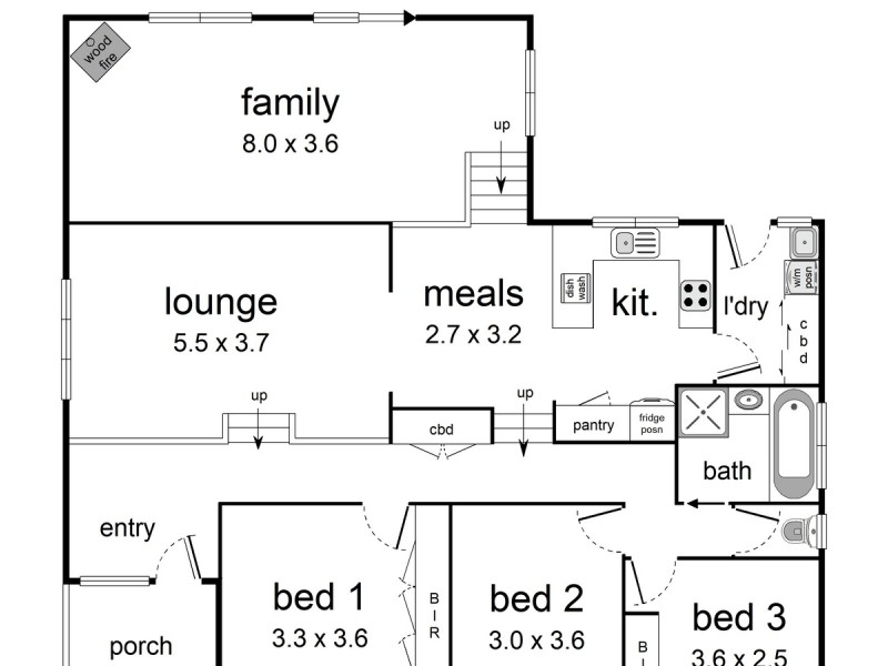 33 The Boulevard, Montrose VIC 3765 Floorplan