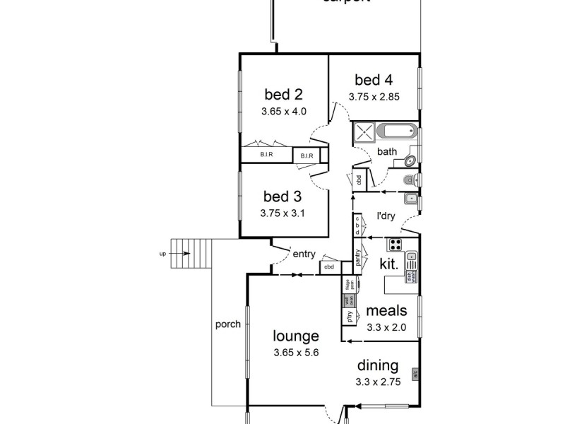 17-19 Highland Crescent, Mooroolbark VIC 3138 Floorplan