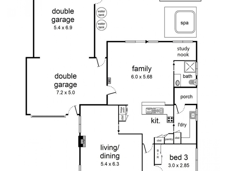 29 Lee-Ann Crescent, Croydon VIC 3136 Floorplan