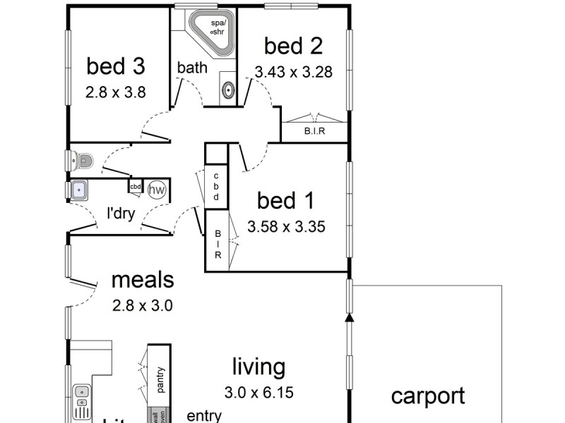 2 Pembroke Road, Mooroolbark VIC 3138 Floorplan
