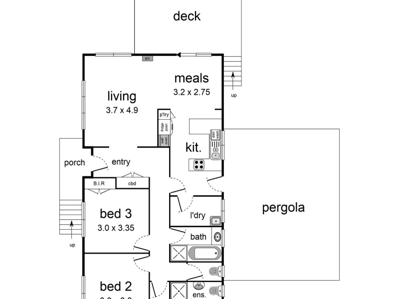 6 Selina Avenue, Mooroolbark VIC 3138 Floorplan