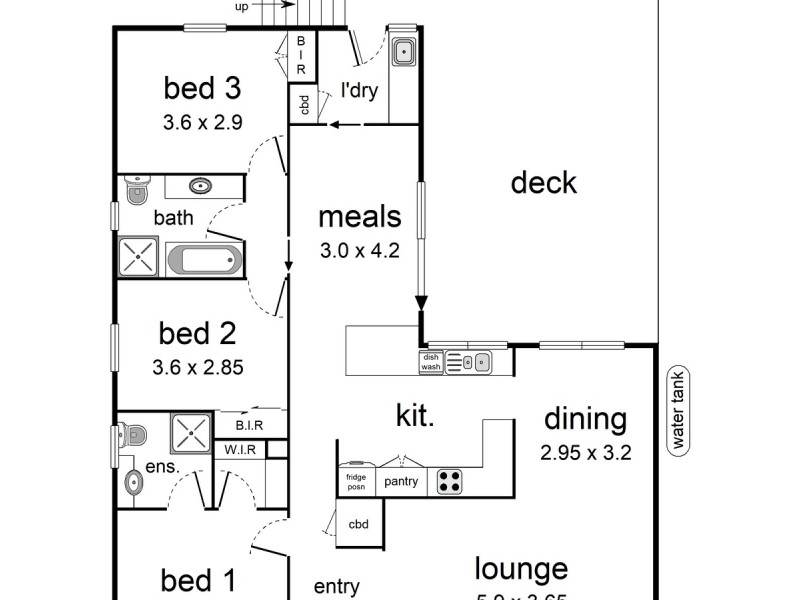 7 Maralee Drive, Mooroolbark VIC 3138 Floorplan