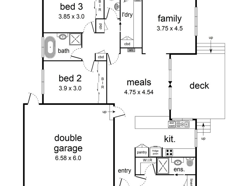 9a Bounty Court, Lilydale VIC 3140 Floorplan