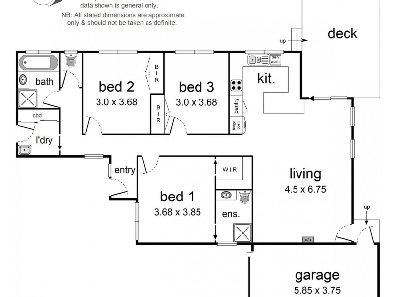 5a Wyuna Walk, Mooroolbark VIC 3138 Floorplan
