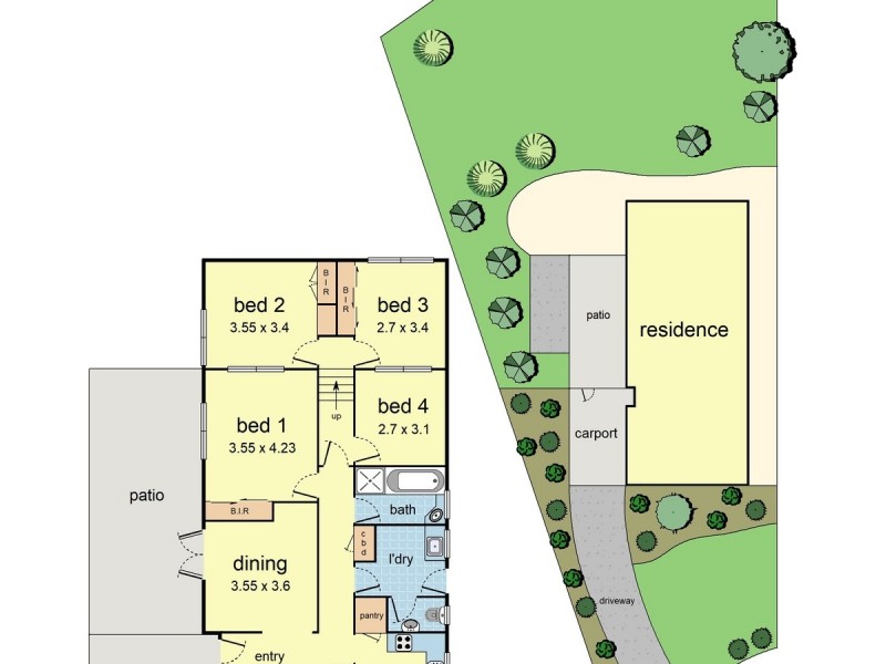 2 Rene Court, Montrose VIC 3765 Floorplan