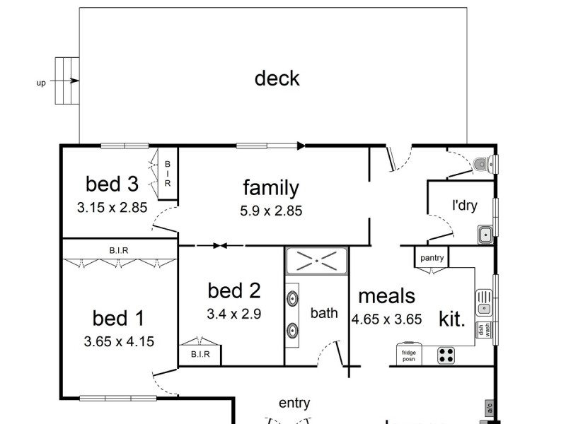 4 Tennyson Avenue, Kilsyth VIC 3137 Floorplan