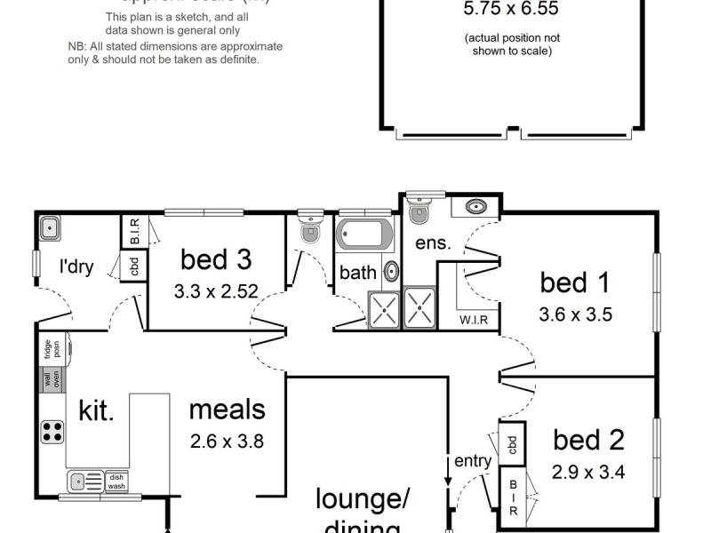 101 Langdale Drive, Croydon Hills VIC 3136 Floorplan