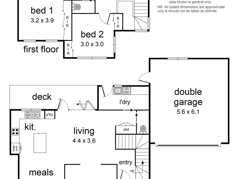 2/15 Ross Road, Croydon VIC 3136 Floorplan