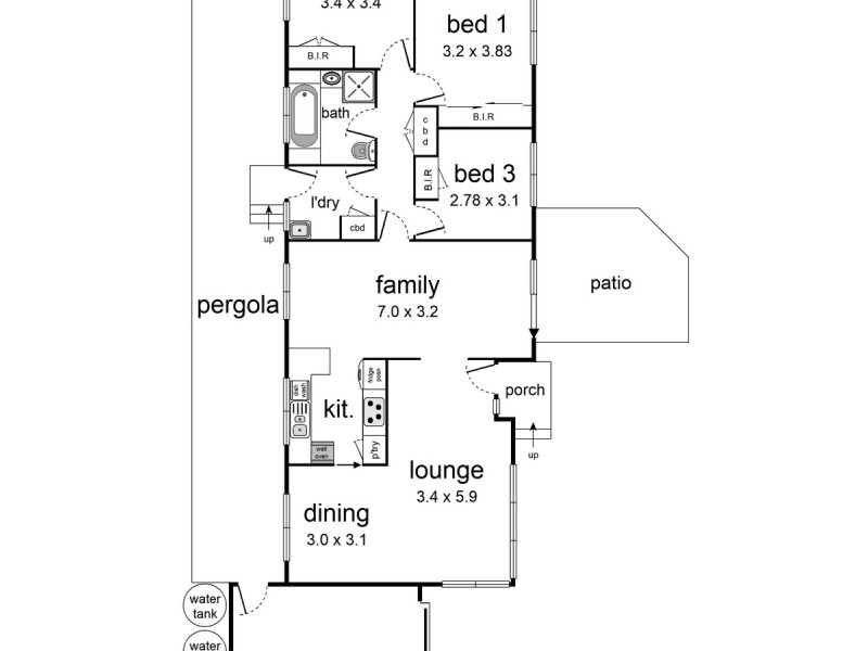6 Dinsdale Court, Mooroolbark VIC 3138 Floorplan