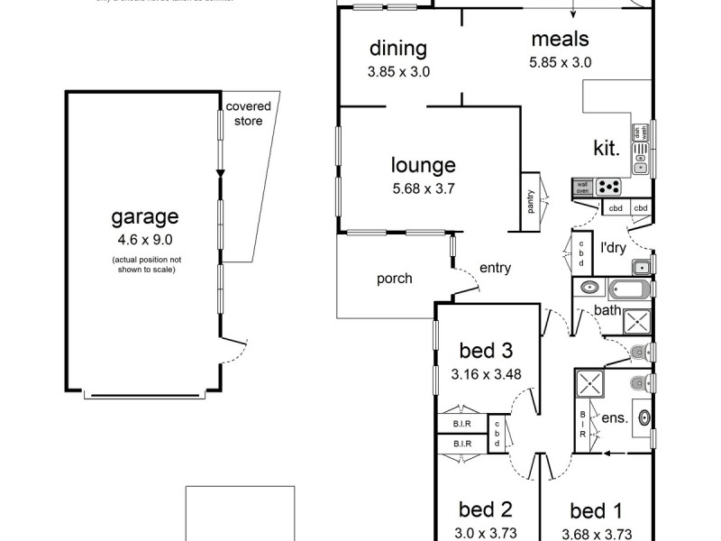 5 Sunburst Court, Mooroolbark VIC 3138 Floorplan