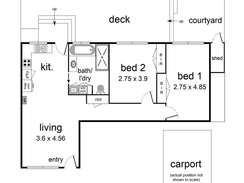 4/6 Wickham Road, Croydon VIC 3136 Floorplan