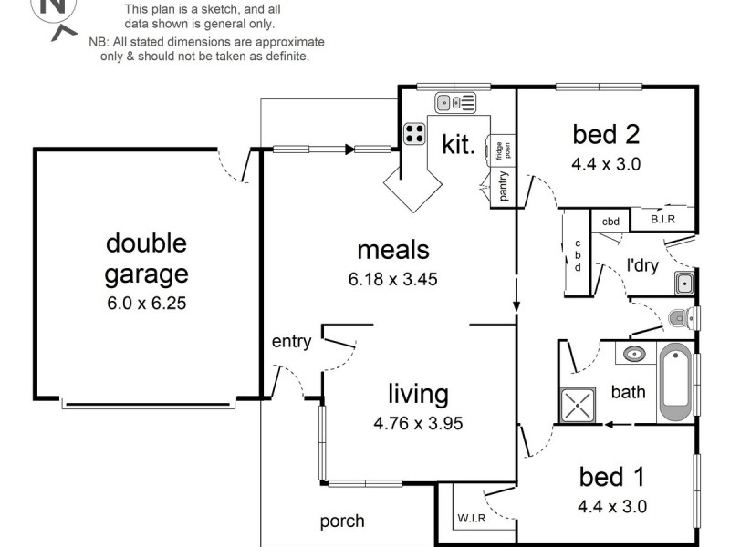 2/75 Cardigan Road, Mooroolbark VIC 3138 Floorplan