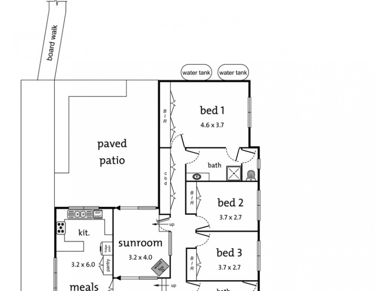 79 Diane Crescent, Croydon VIC 3136 Floorplan