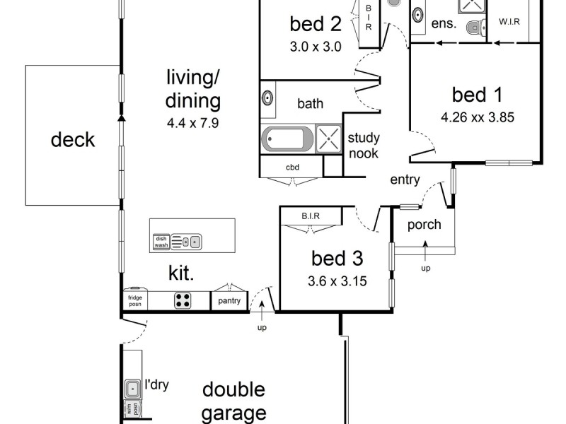 5 Holmes Road, Mooroolbark VIC 3138 Floorplan