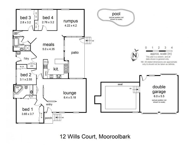12 Wills Court, Mooroolbark VIC 3138 Floorplan
