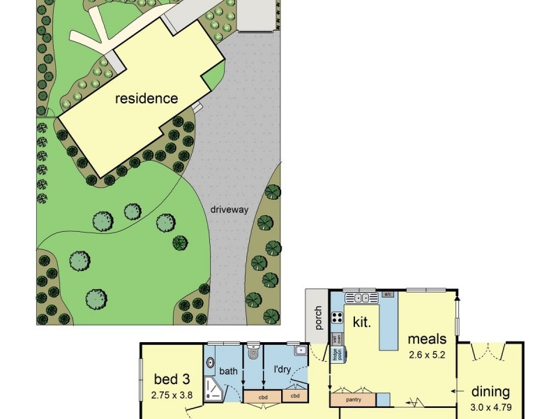 9 Greenville Street, Mooroolbark VIC 3138 Floorplan