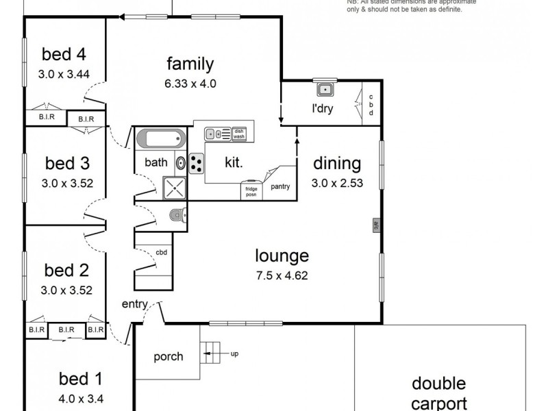 4 Bond Court, Croydon VIC 3136 Floorplan