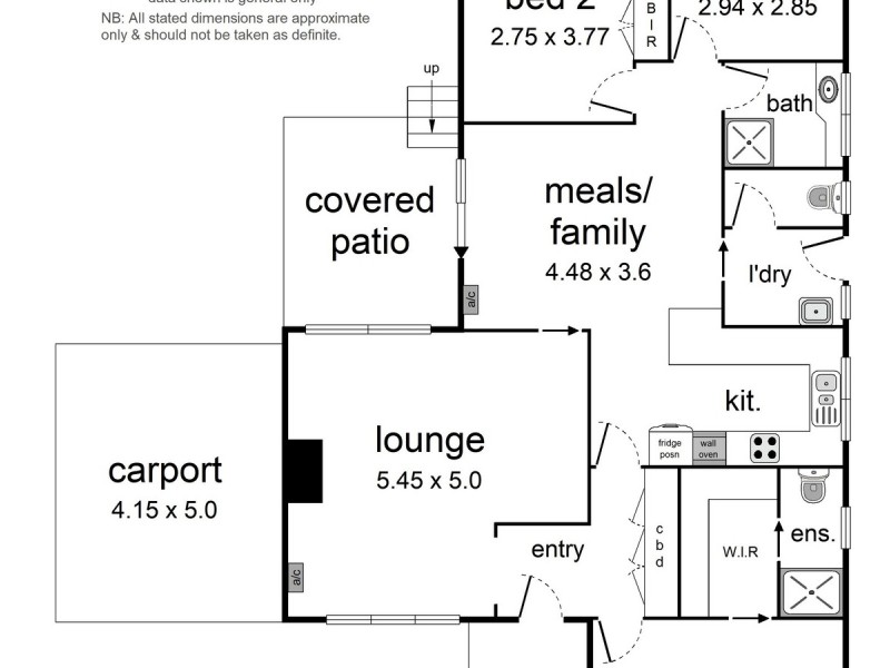 8 Lee Ann Crescent, Croydon VIC 3136 Floorplan