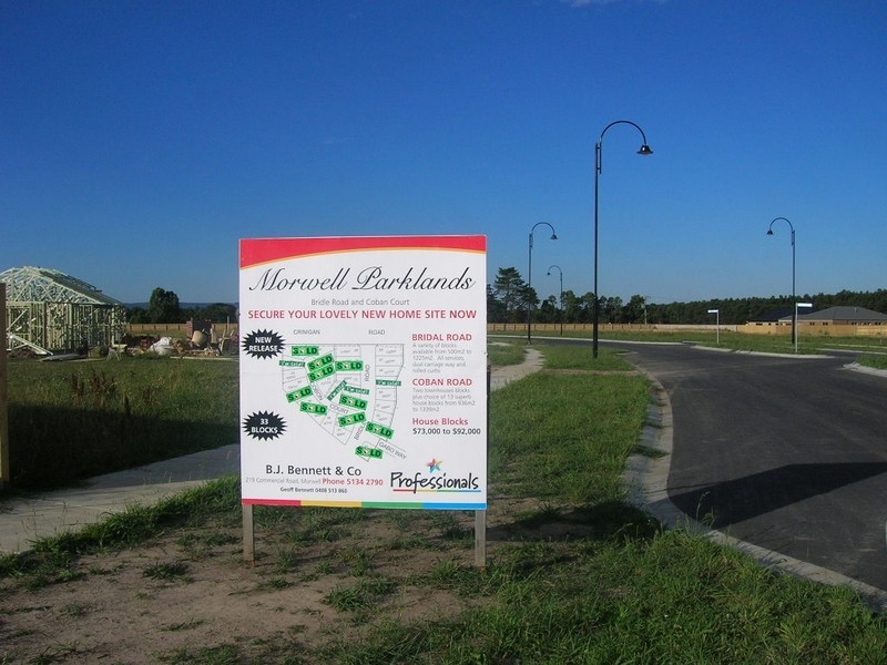 Lots 59-91 Bridle Rd & Cobon Crt Court, Morwell VIC 3840