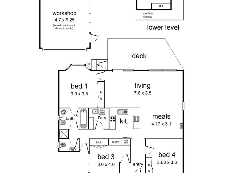 54 Russell Street, Mount Evelyn VIC 3796 Floorplan