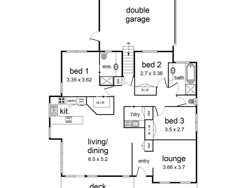 1/6 Humber Road, Croydon North VIC 3136 Floorplan