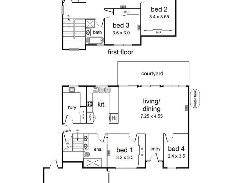 3/71 Bell Street, Yarra Glen VIC 3775 Floorplan