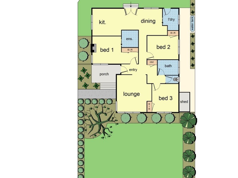 6 Geoffrey Drive, Kilsyth VIC 3137 Floorplan