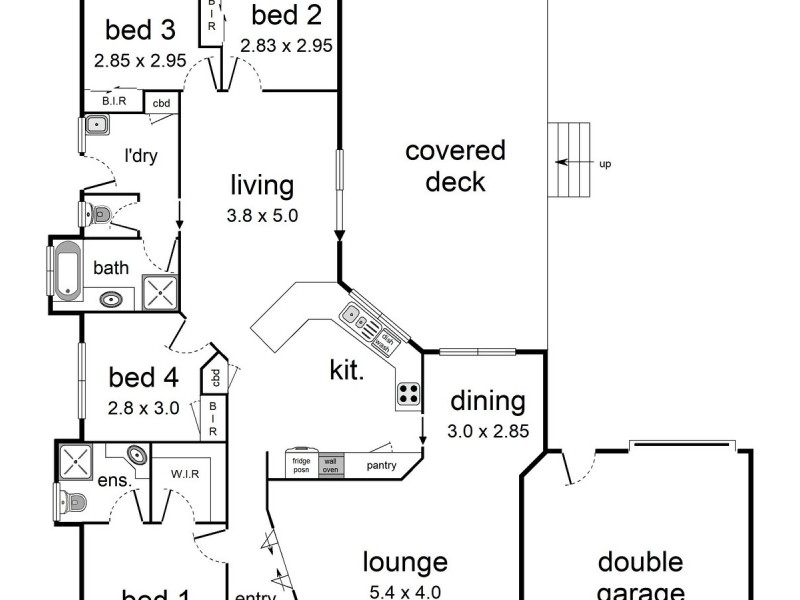 5 Katherine Place, Mount Evelyn VIC 3796 Floorplan