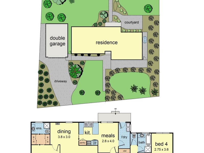 4 O’Connor Avenue, Mount Evelyn VIC 3796 Floorplan