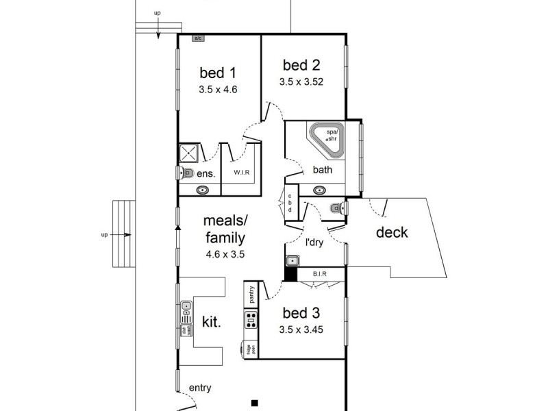 2/37 York Road, Mount Evelyn VIC 3796 Floorplan