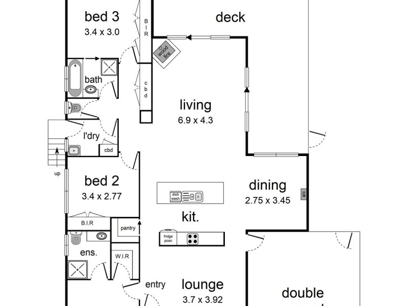 4/56 English Street, Seville VIC 3139 Floorplan