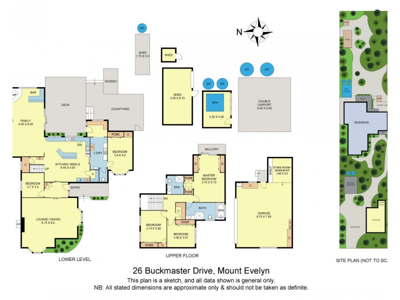 26 Buckmaster Drive, Mount Evelyn VIC 3796 Floorplan