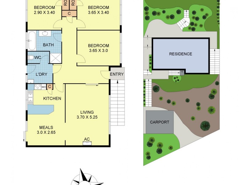 164 Quinn Crescent, Mount Evelyn VIC 3796 Floorplan