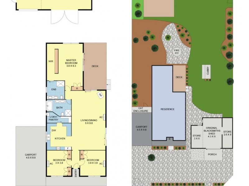 43 Monbulk Road, Mount Evelyn VIC 3796 Floorplan