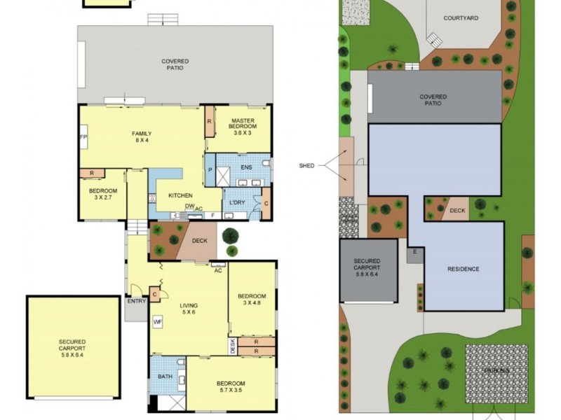 8 Haag Road, Seville VIC 3139 Floorplan