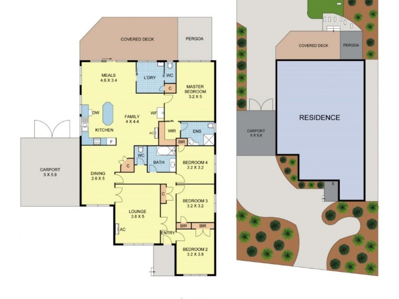 4 Kemp Avenue, Mount Evelyn VIC 3796 Floorplan