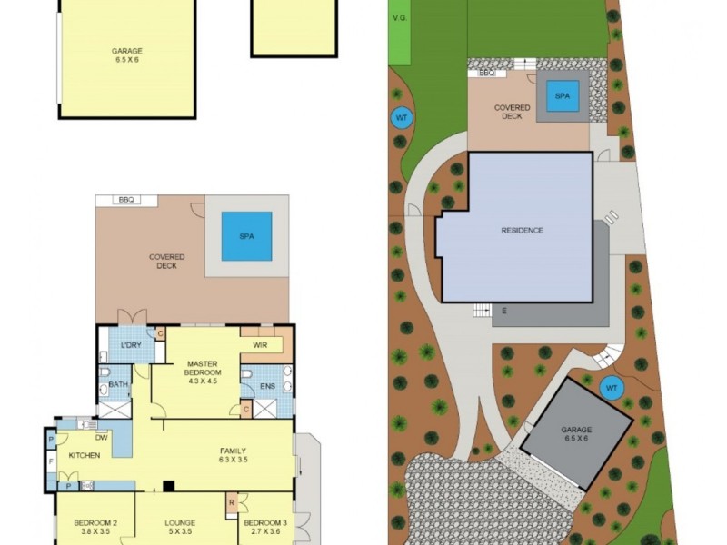 45 Russell Street, Mount Evelyn VIC 3796 Floorplan